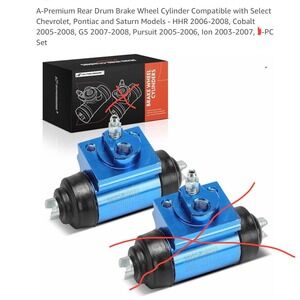 1 Rear Drum Brake Wheel‎ Cylinder Compatible Select Chevrolet Pontiac
